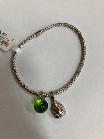 Armband grüner Bernstein