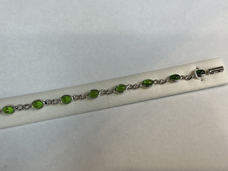 Armband Silber mit karibi. Bernstein