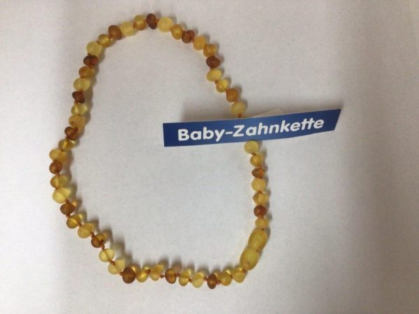 Baby-Zahnkette-Bernstein-mattiert