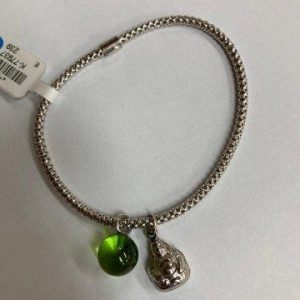 Armband grüner Bernstein